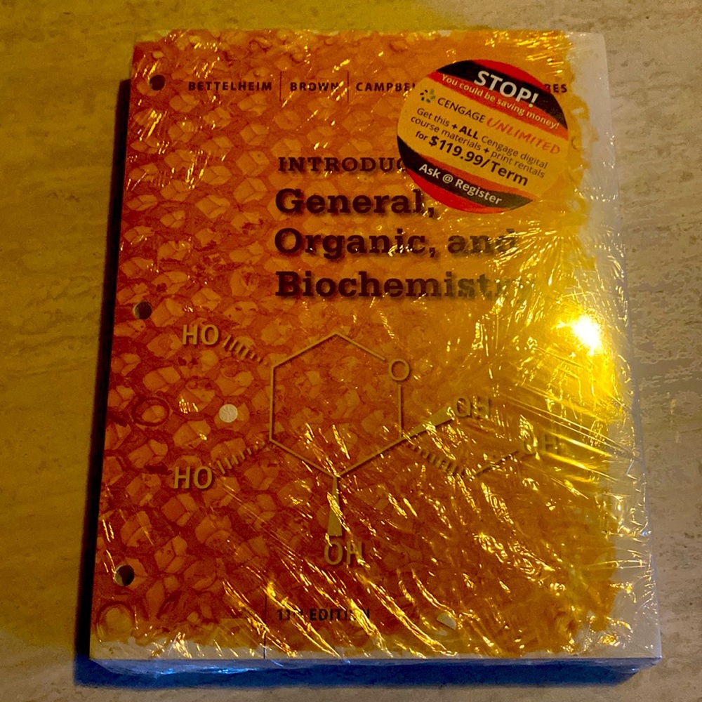 Introduction to General, Organic, and Biochemistry with 6 month online access